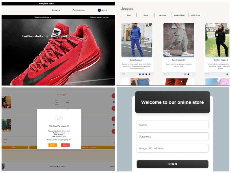 E-Commerce App with React & Redux