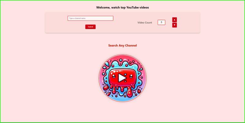 YouTube Channel Explorer